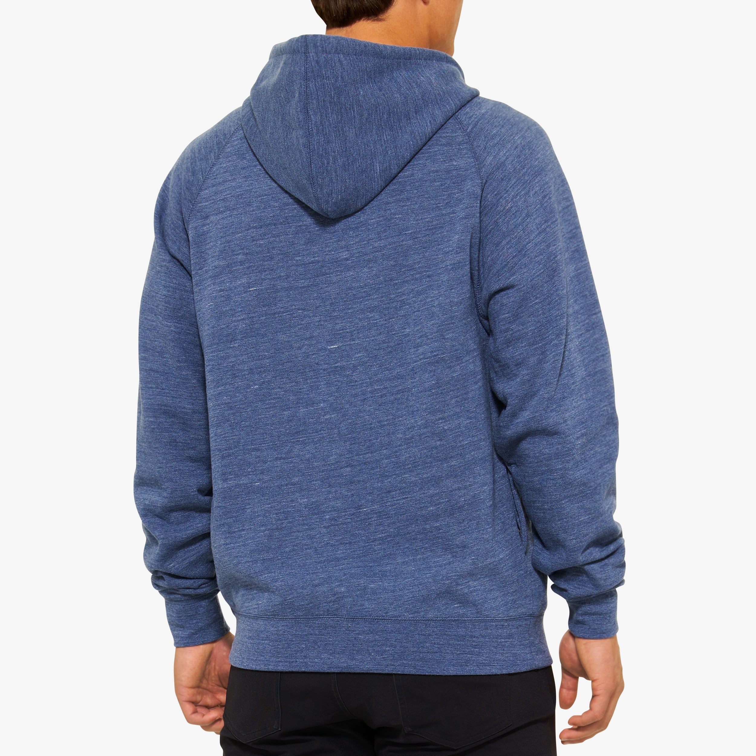 KERV Zip Hoodie Fleece Heather Navy - Secondary