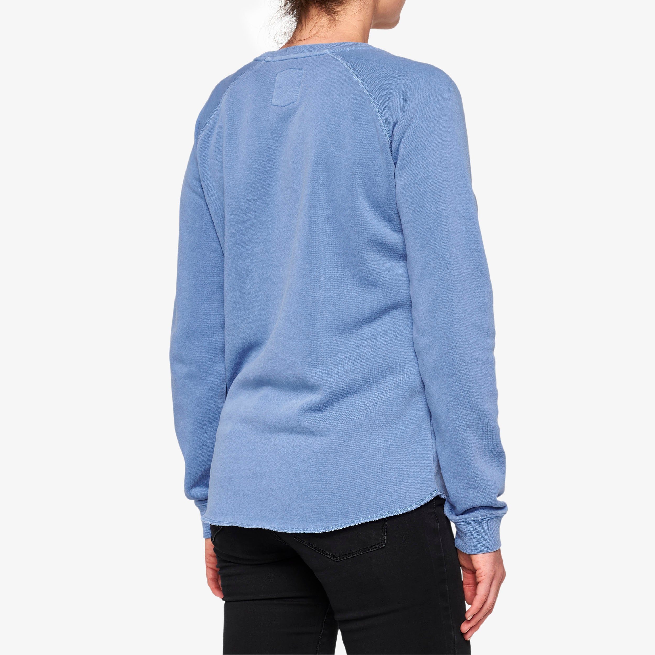 THORUNN Women's Pullover Crewneck Fleece Blue