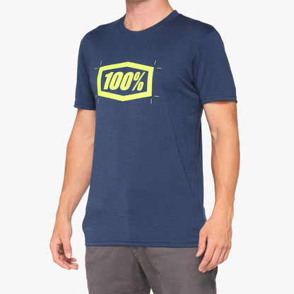 CROPPED Tech Tee Navy