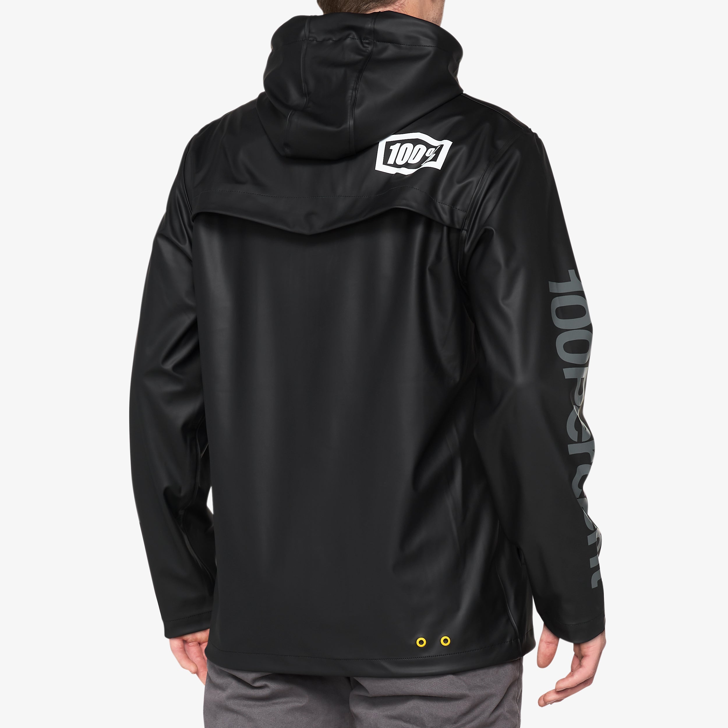 MALA Hooded Snap Jacket Black - Secondary