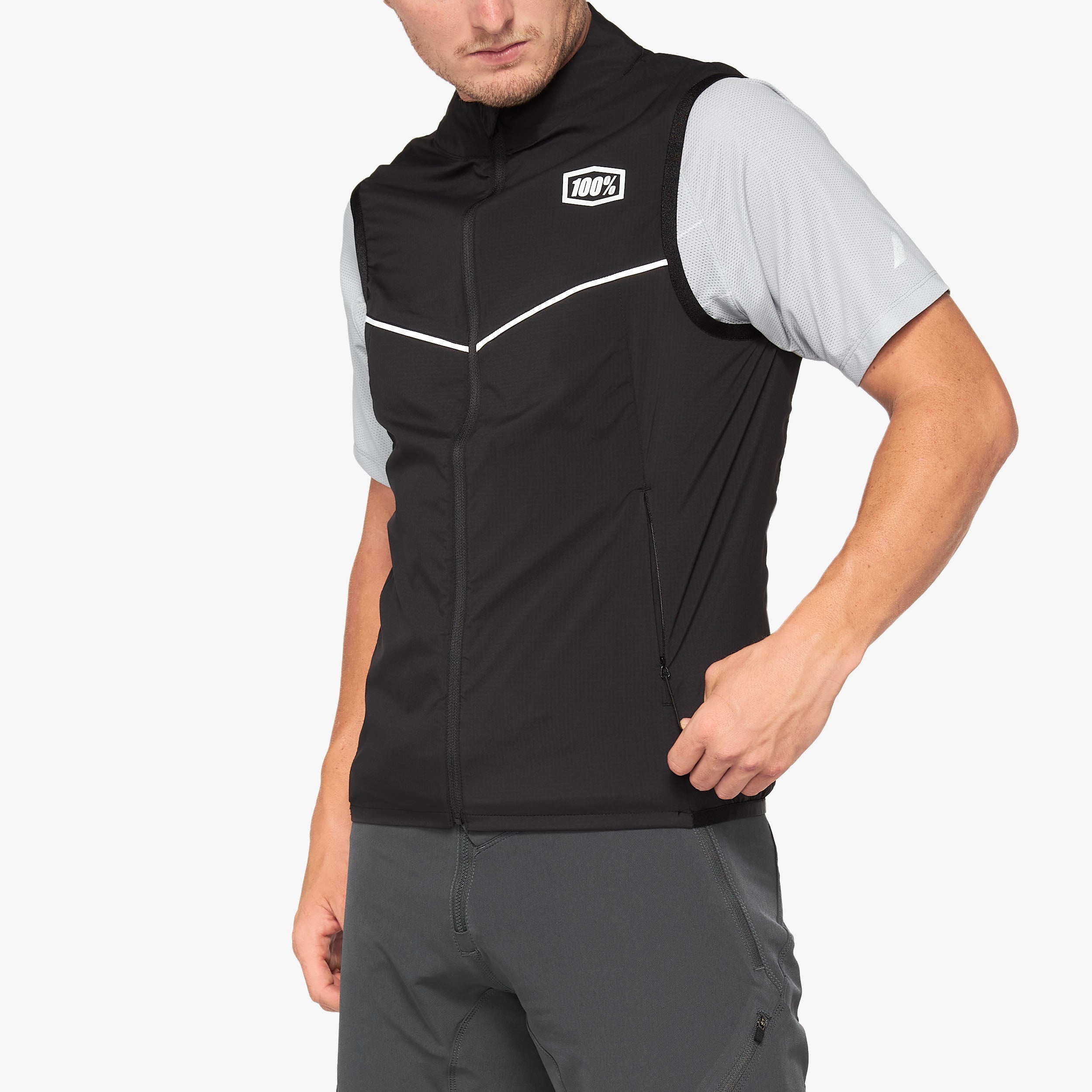 CORRIDOR Stretch Vest Black