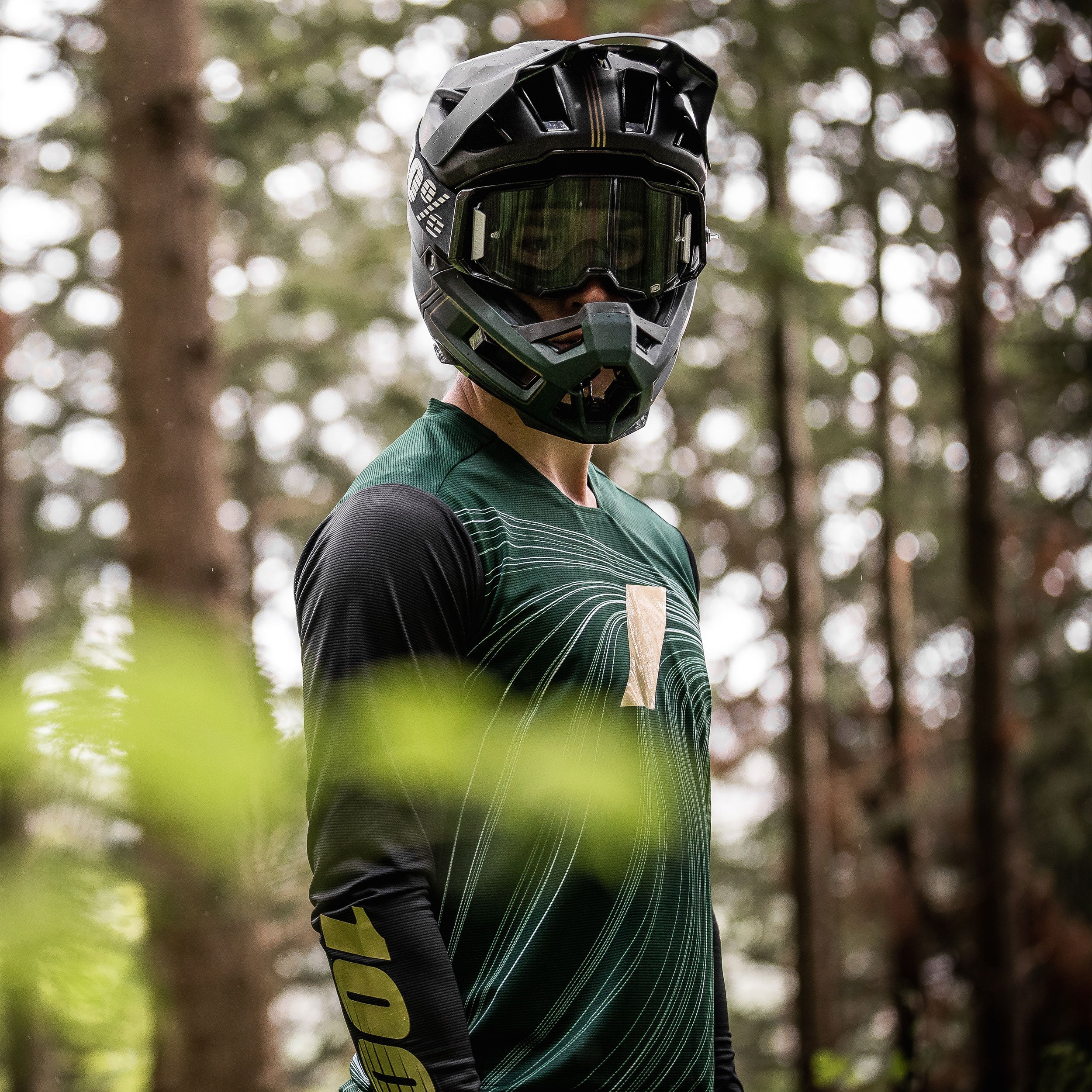 R-CORE-X LE Long Sleeve Jersey Forest Green