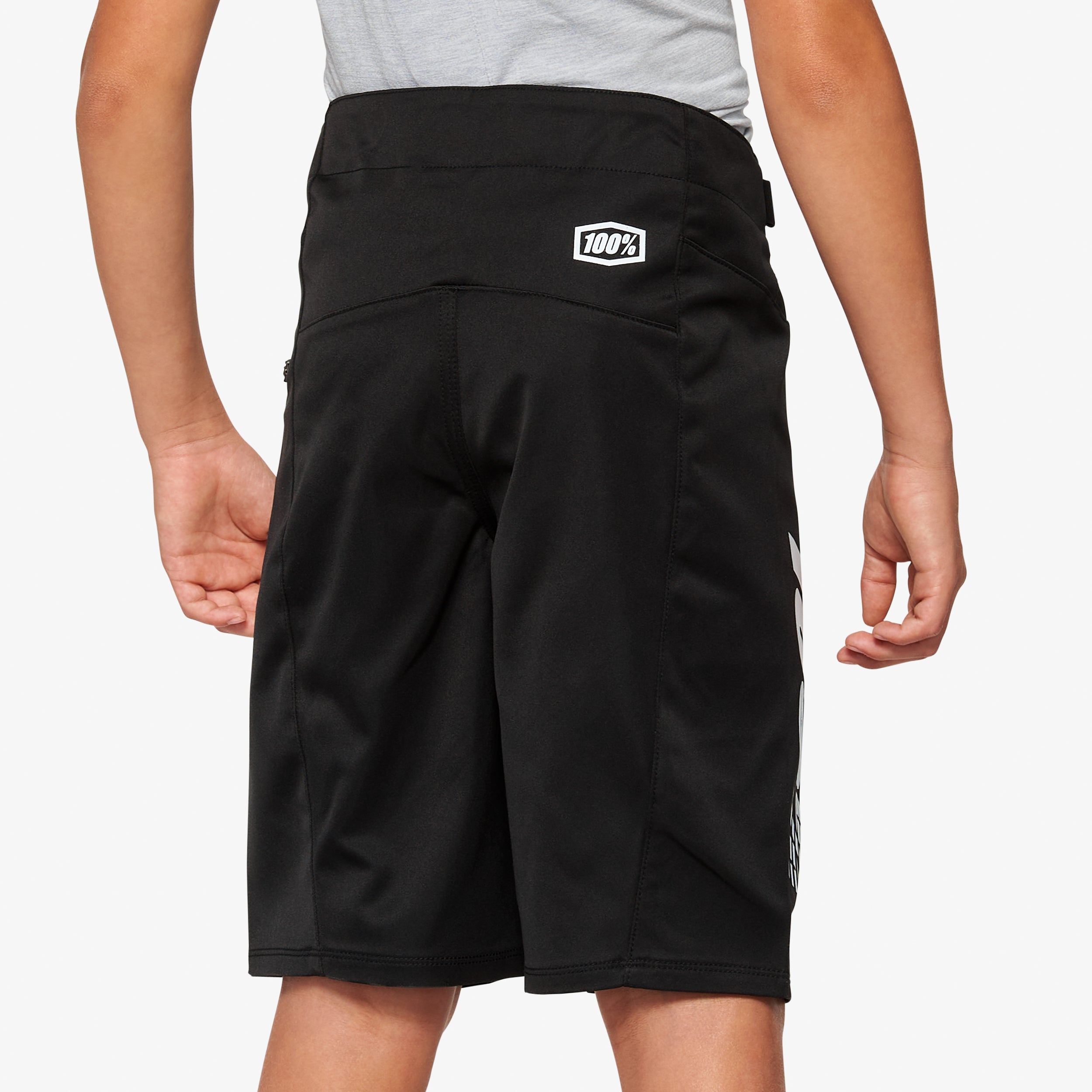 R-CORE Youth Shorts Black - Secondary