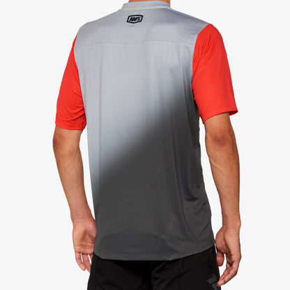 CELIUM Short Sleeve Jersey Grey/Racer Red