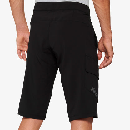 RIDECAMP Shorts w/ Liner Black