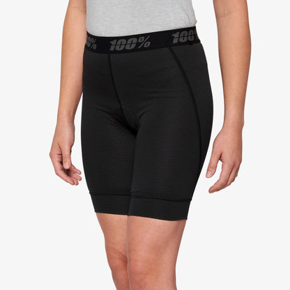 RIDECAMP Women's Shorts w/ Liner Black