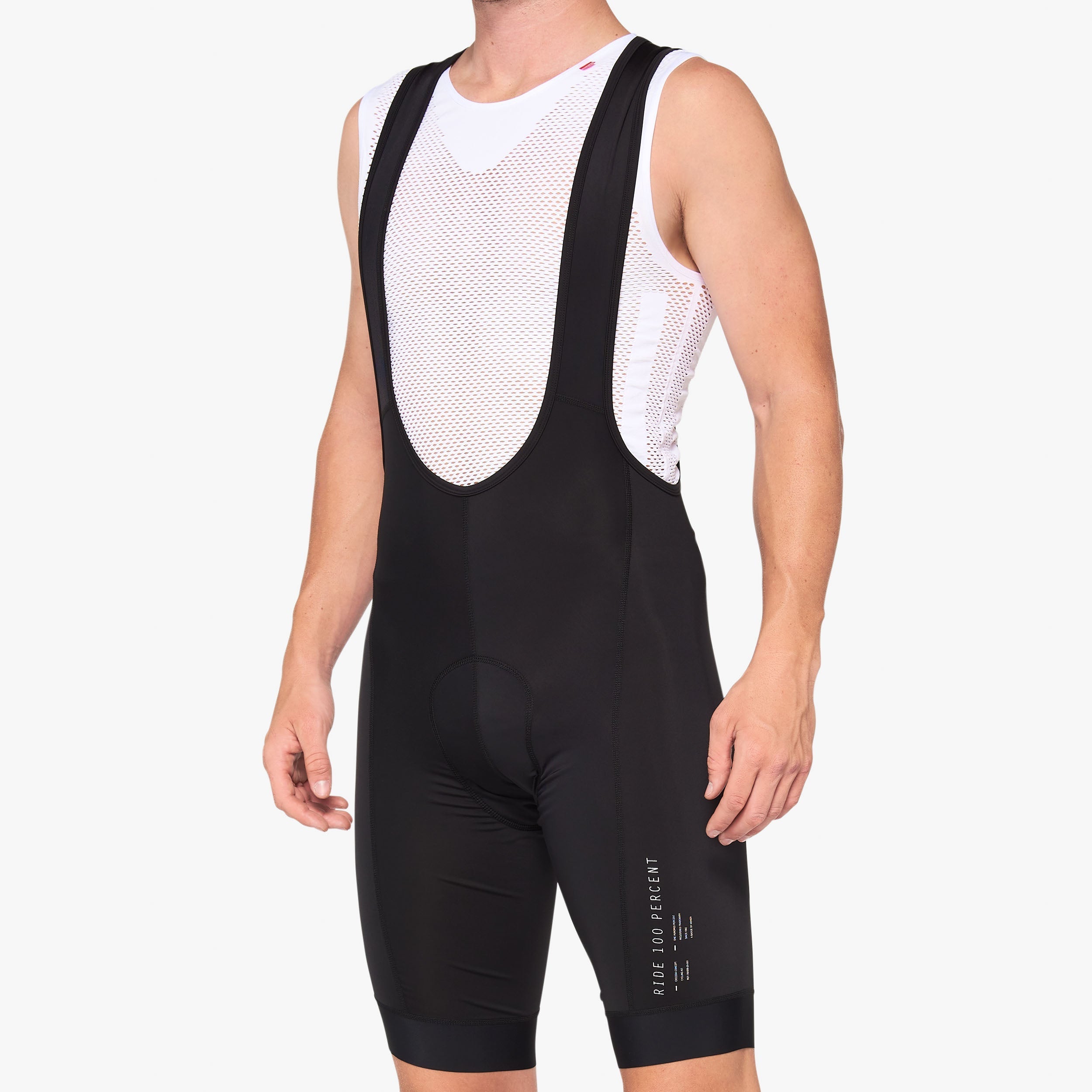 EXCEEDA Bib Shorts B&W