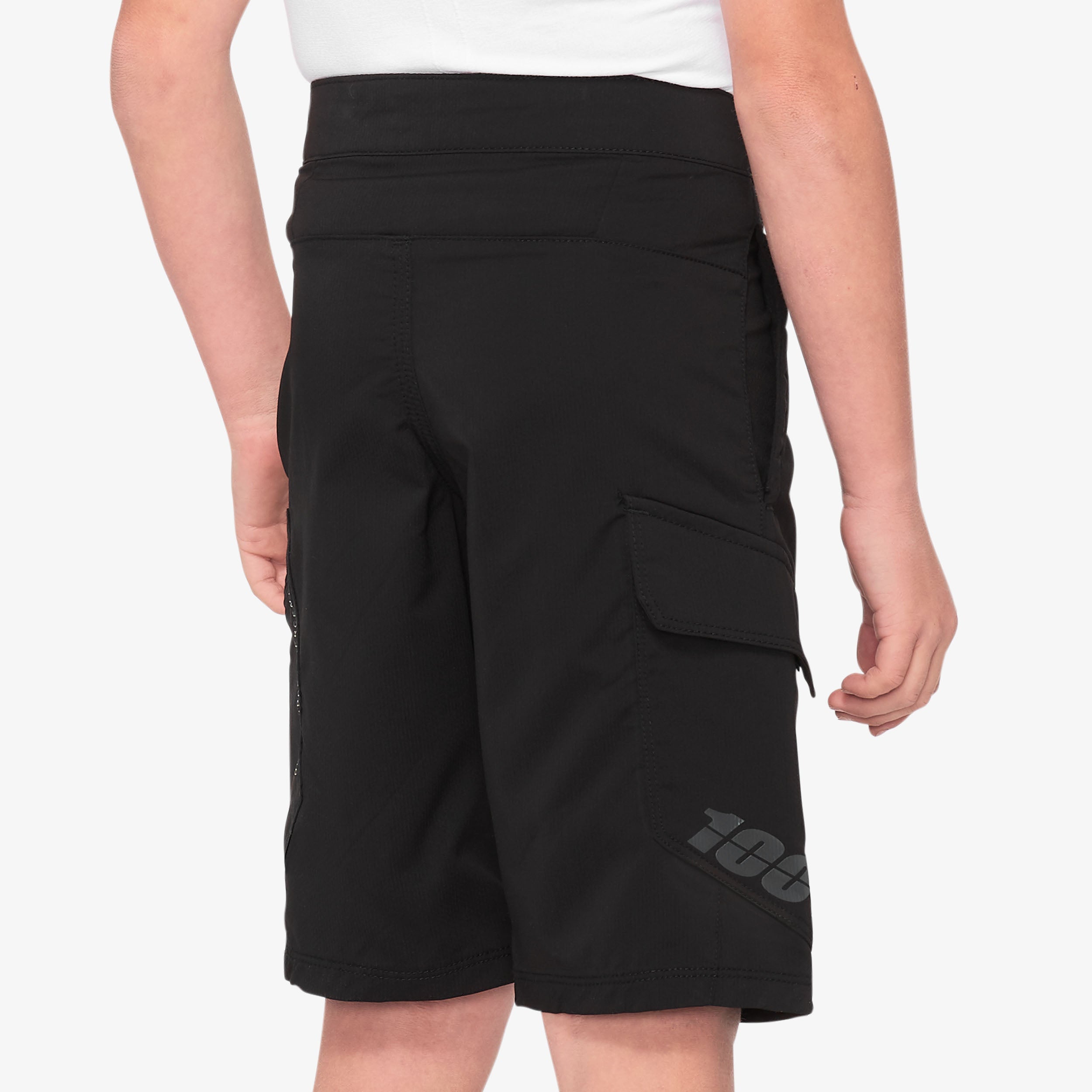 RIDECAMP Shorts - Black - Youth - Secondary