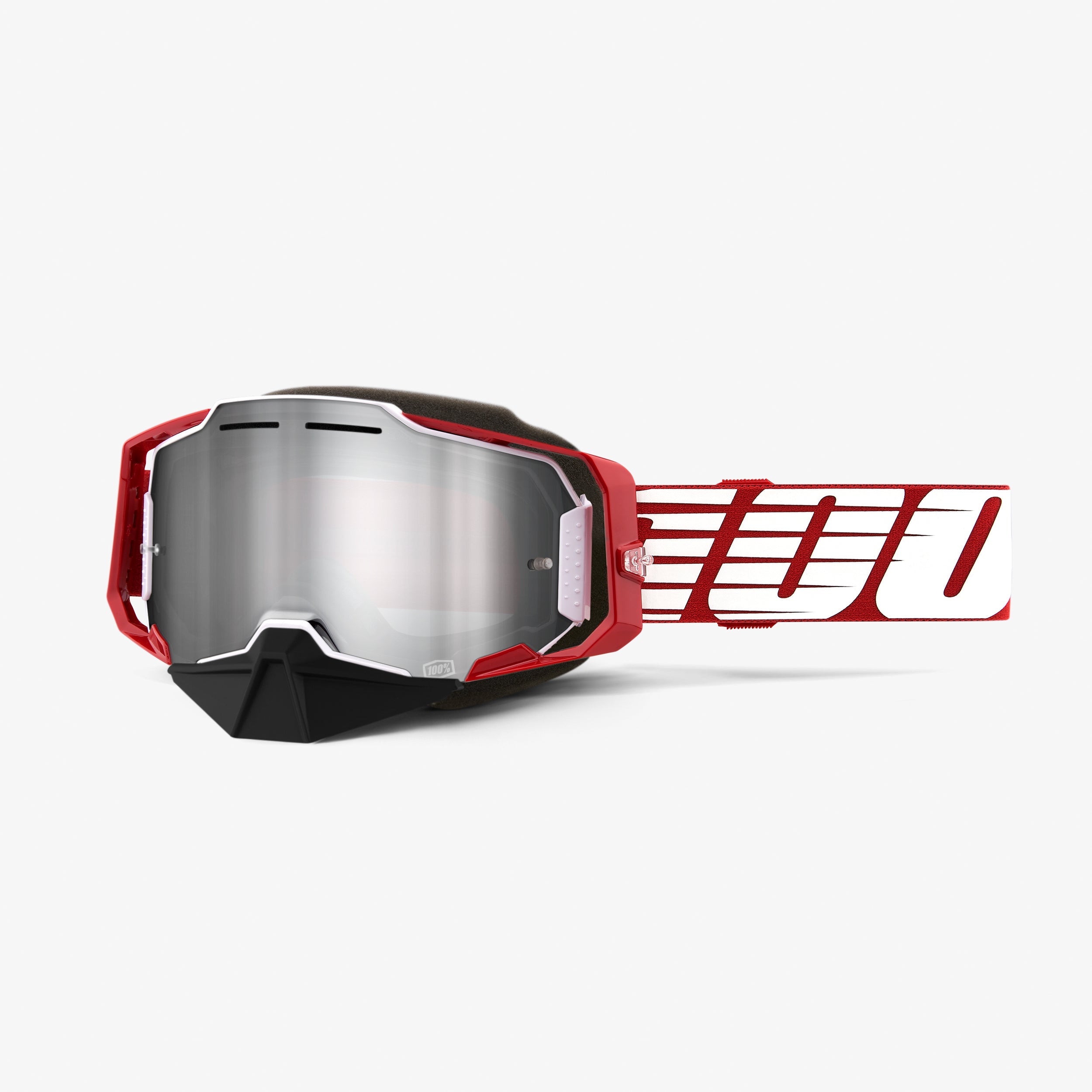 ARMEGA® SNOWMOBILE Goggle Oversized Deep Red