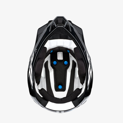 TRAJECTA Helmet w/Fidlock® Black and White
