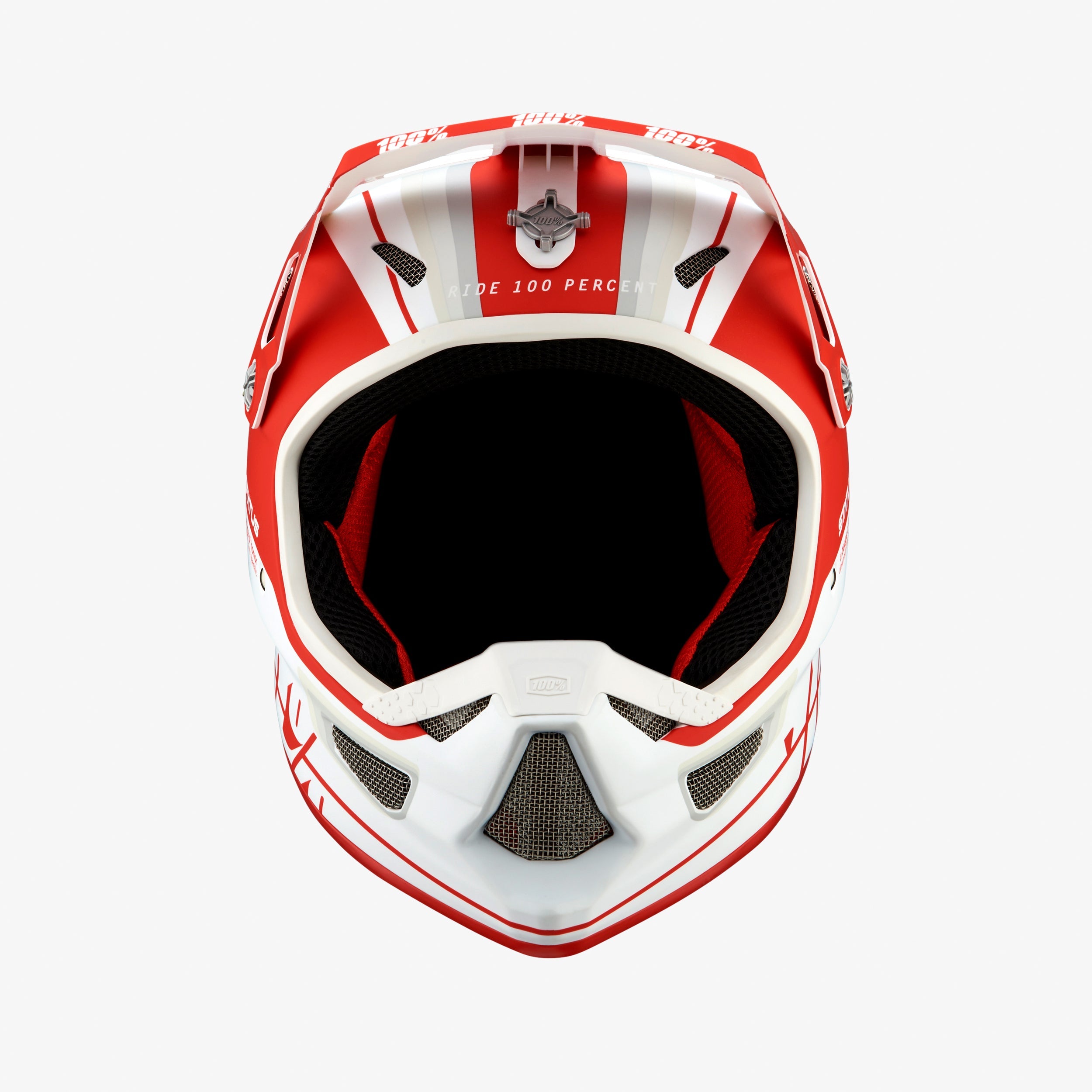 STATUS Helmet Topenga Red/White