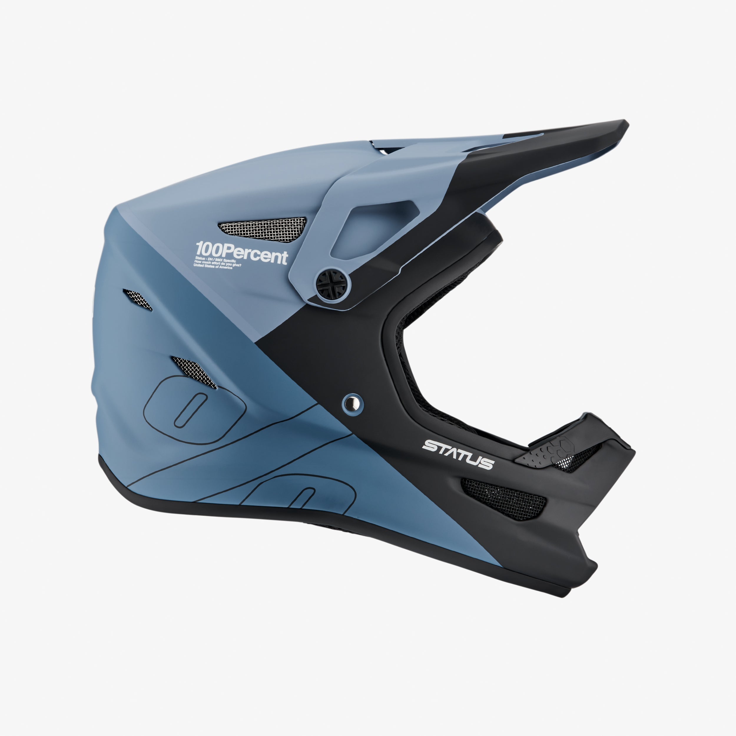 STATUS Youth Helmet Drop/Steel Blue