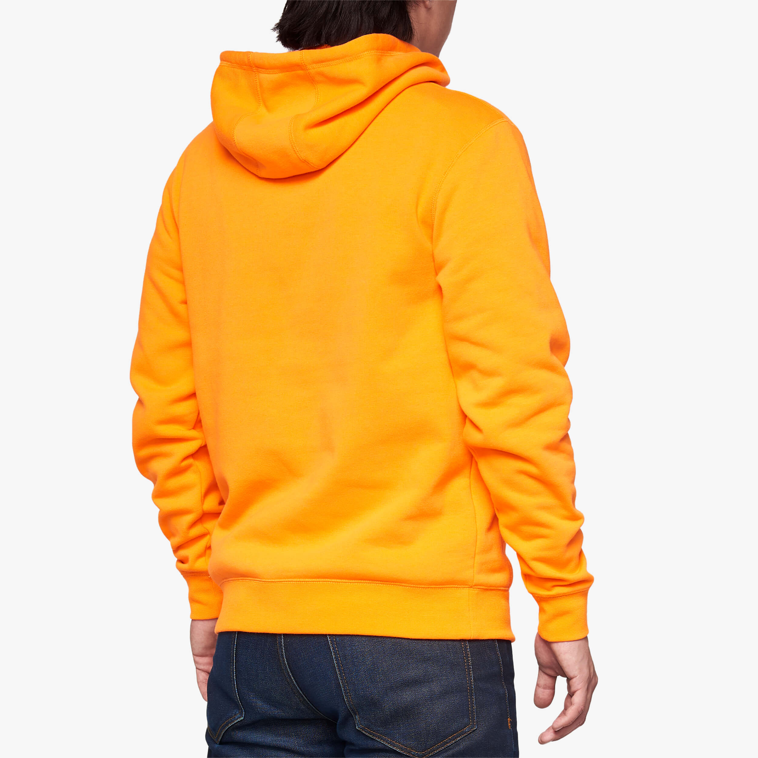 BB33 PO KP Hooded Pullover Sweatshirt Fluo Orange - Secondary