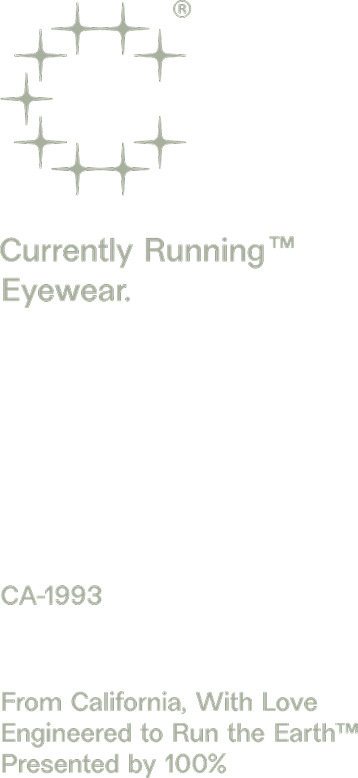 Currently Running™ x 100Percent® Collection Logo