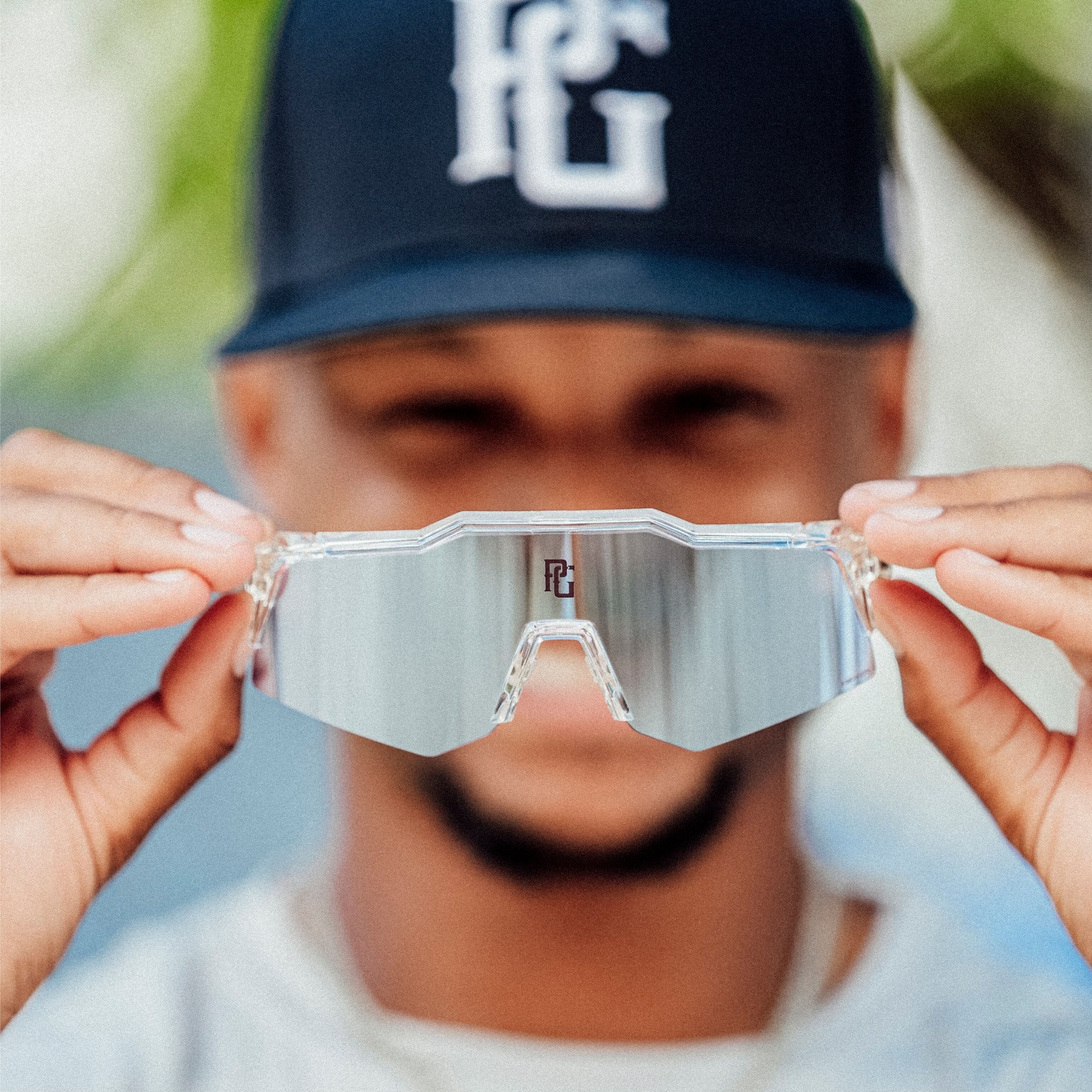 SPEEDCRAFT XS PG Polished Translucent Clear HiPER Blue Mirror Lens