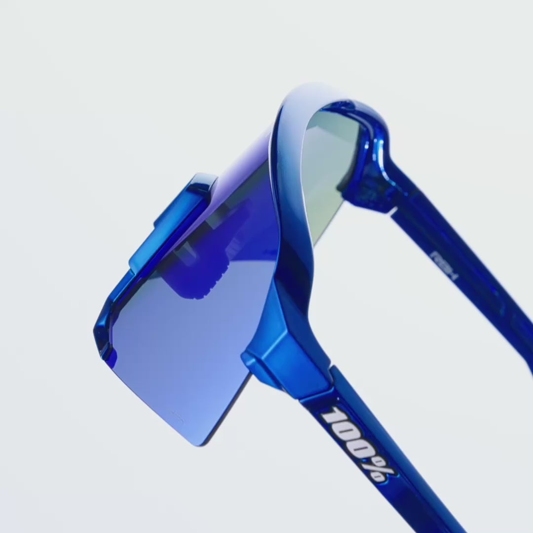 S3 LE RBH Gloss Blue Holographic HiPER Royal Blue Mirror Lens – 100%