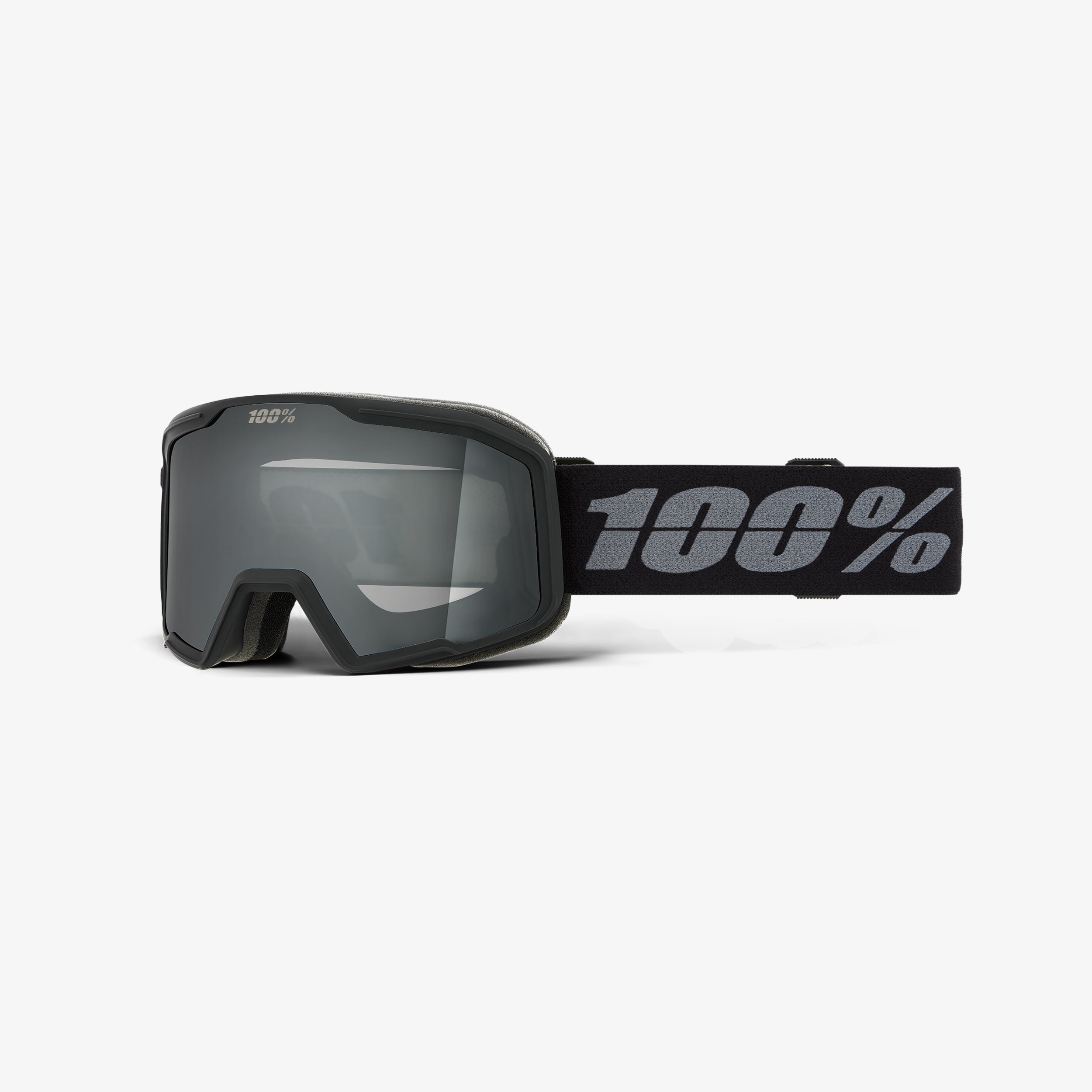 100 goggle glas VALNOR Goggle Base Black/Dark Smoke Alternative Fit