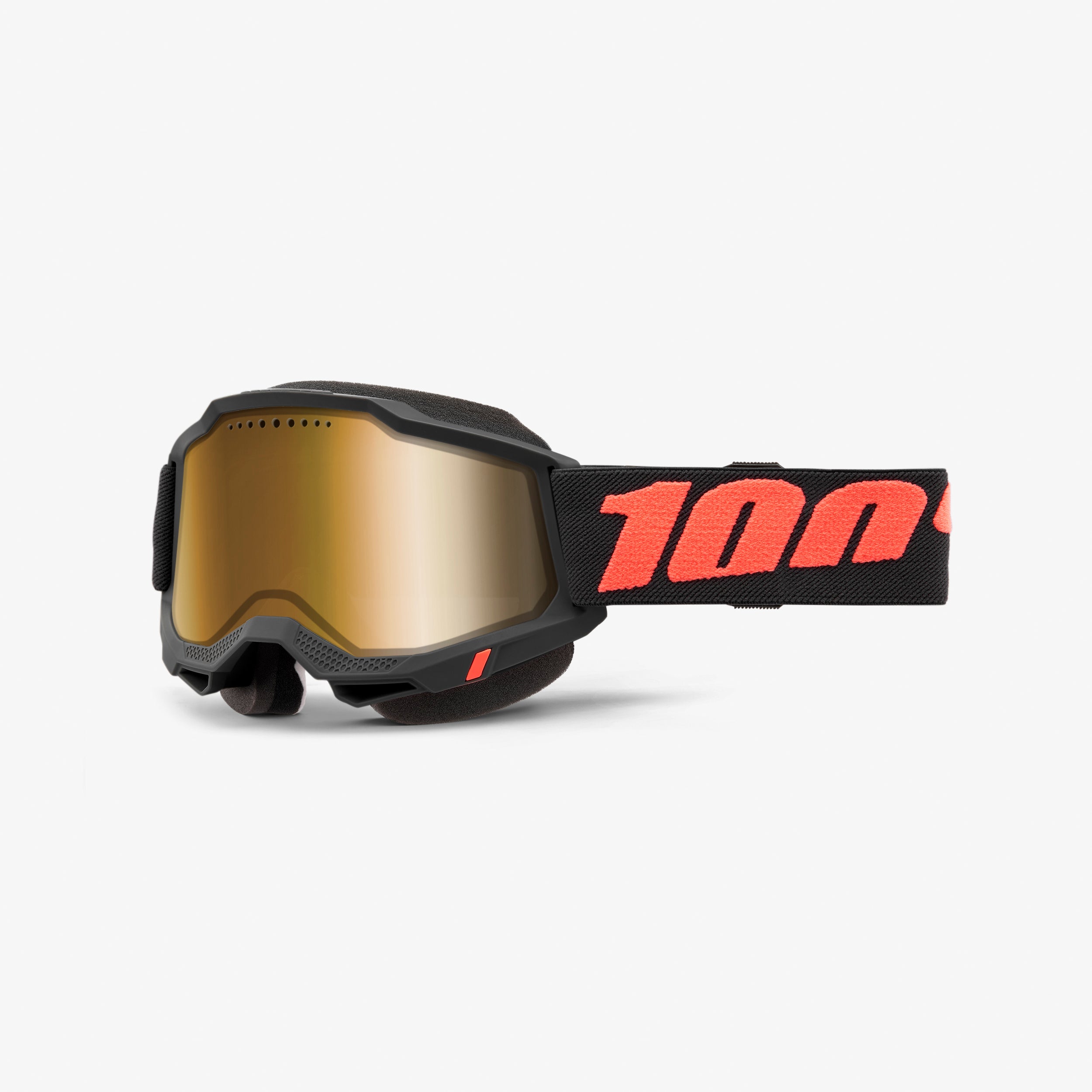 HYPERCRAFT - Matte Black - HiPER Red Multilayer Mirror Lens – 100%