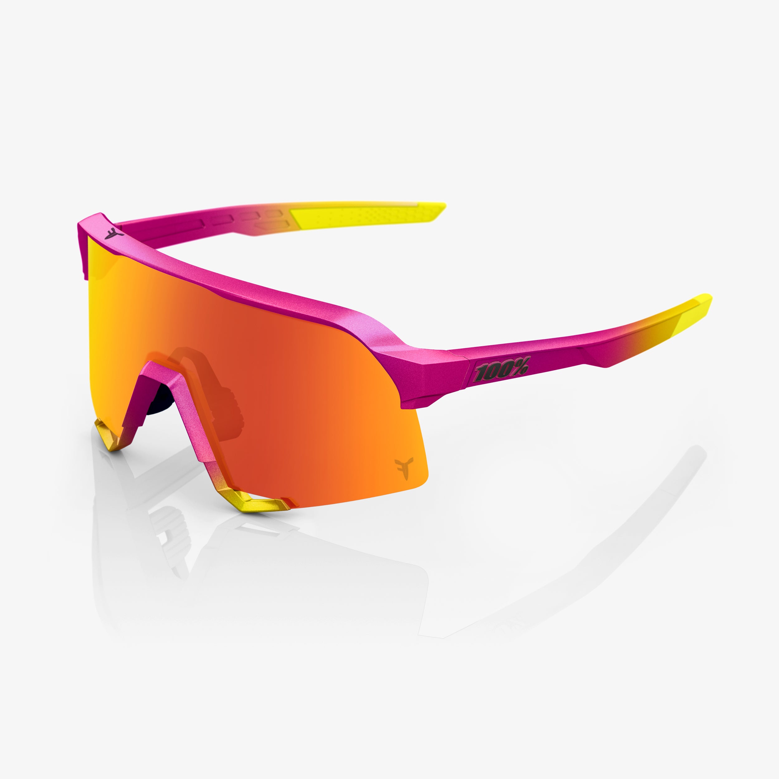S3 - Fernando Tatis JR LE Pink / Yellow - HiPER® Red Multilayer Mirror Lens