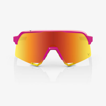 S3 - Fernando Tatis JR LE Pink / Yellow - HiPER® Red Multilayer Mirror Lens