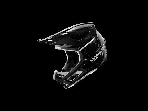 AIRCRAFT 2® Downhill/Enduro Helmet Black/White