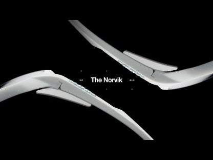 NORVIK™ - Soft Tact Crystal Black - HiPER® Crimson Silver Mirror Lens